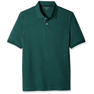 Men's Regular-fit Cotton Pique Polo Shirt