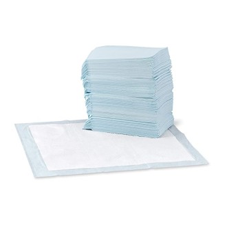 Amazon Basics Dog and Puppy Pads, Leak-proof 5-Layer Pee Pads with Quick-dry Surface for Potty Training